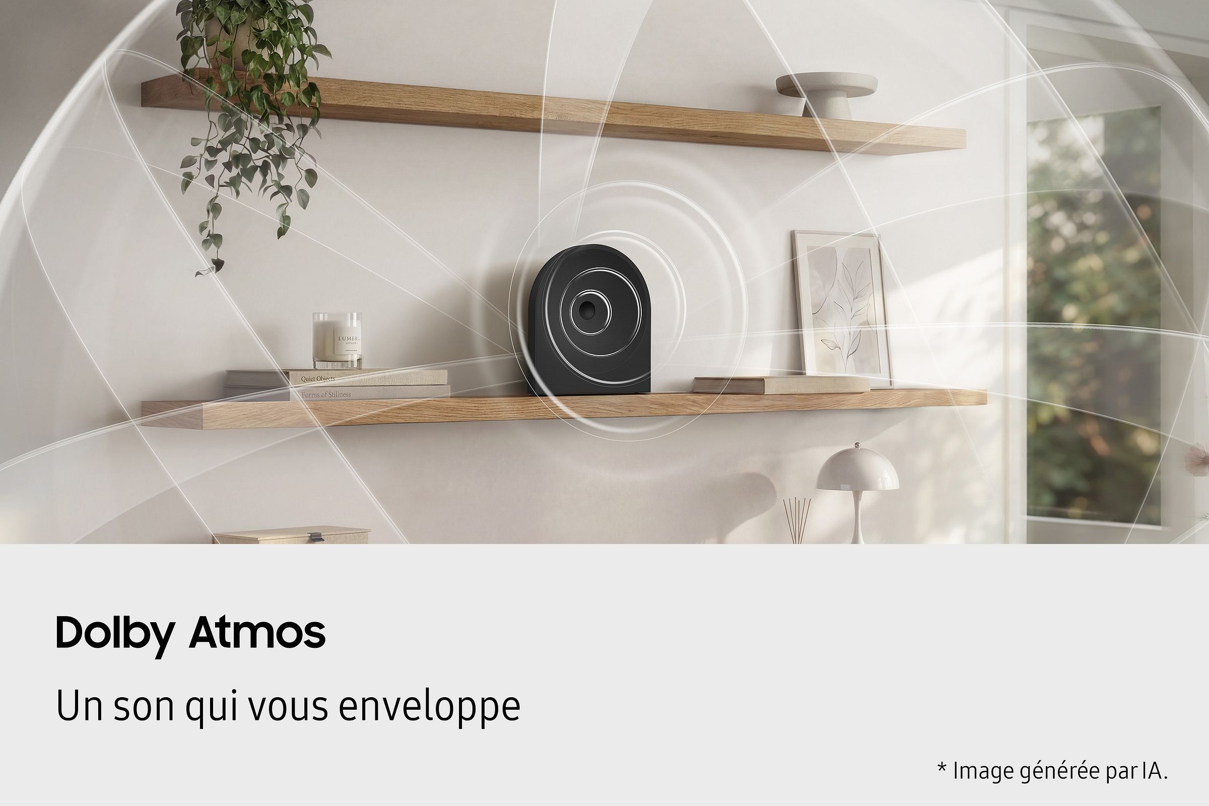 Enceinte Connectée Intelligente SAMSUNG  - HW-LS50H