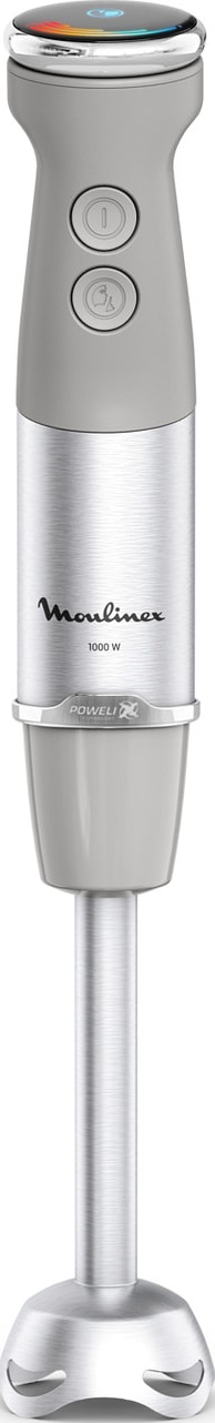 Mixeur MOULINEX Verre doseur 800ml Hachoir 500ml 1000W Gris DD672B10