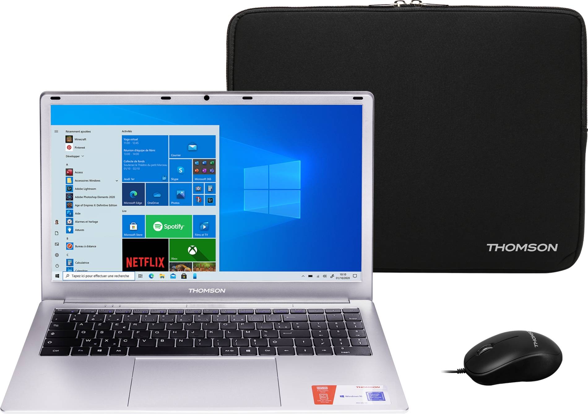 THOMSON Ordinateur portable N15C4SL128MS THOMSON Ordinateur portable N15C4SL128MS