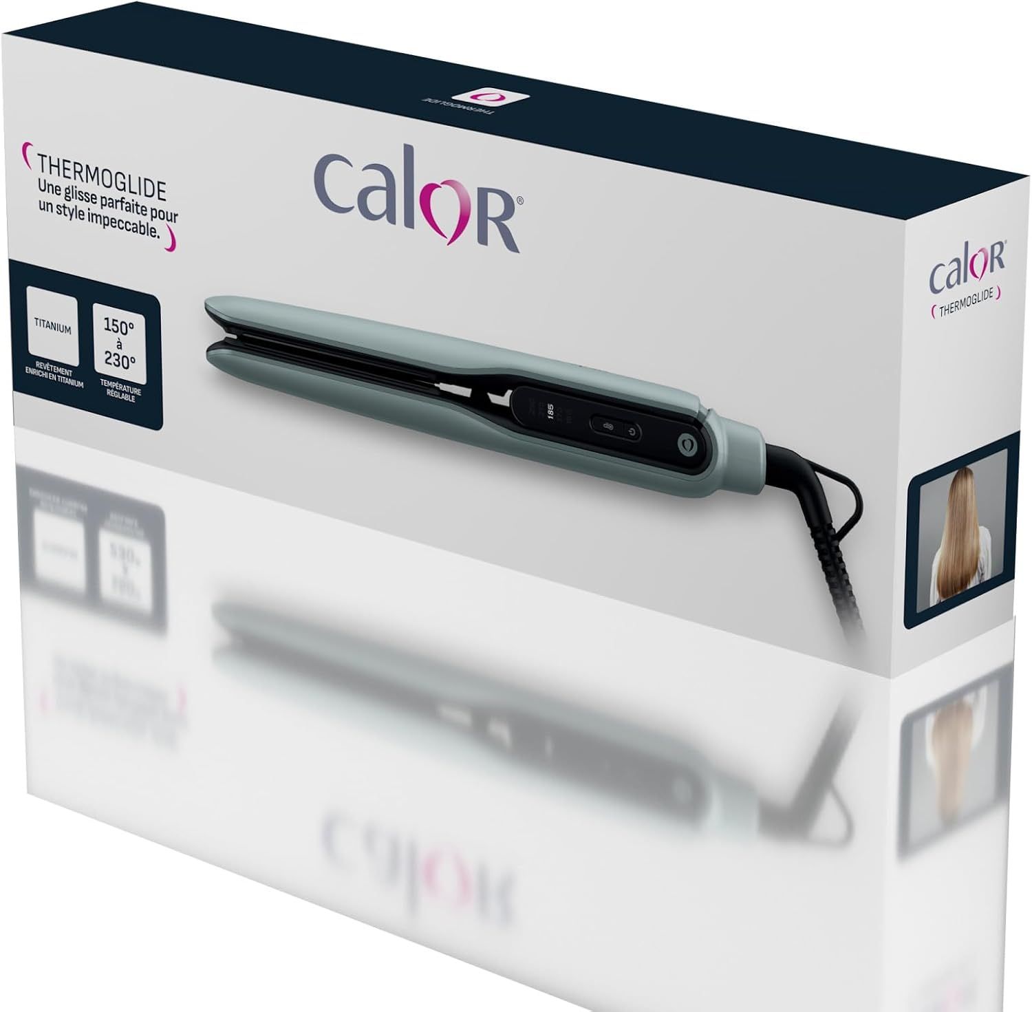 Lisseur CALOR Ionique Titanium Eucalyptus Noir - SF5120C0