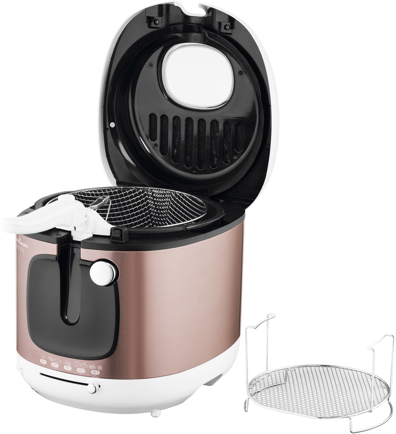 Friteuse MOULINEX Mega XXL + Accessoire snacking 2100W 2Kg  - AM481010