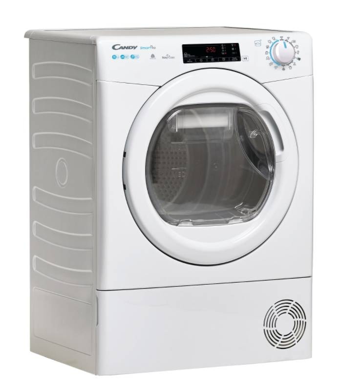 Sèche-linge pompe à chaleur CANDY 11kg Connecté Blanc - CSOEH11A2TE-S