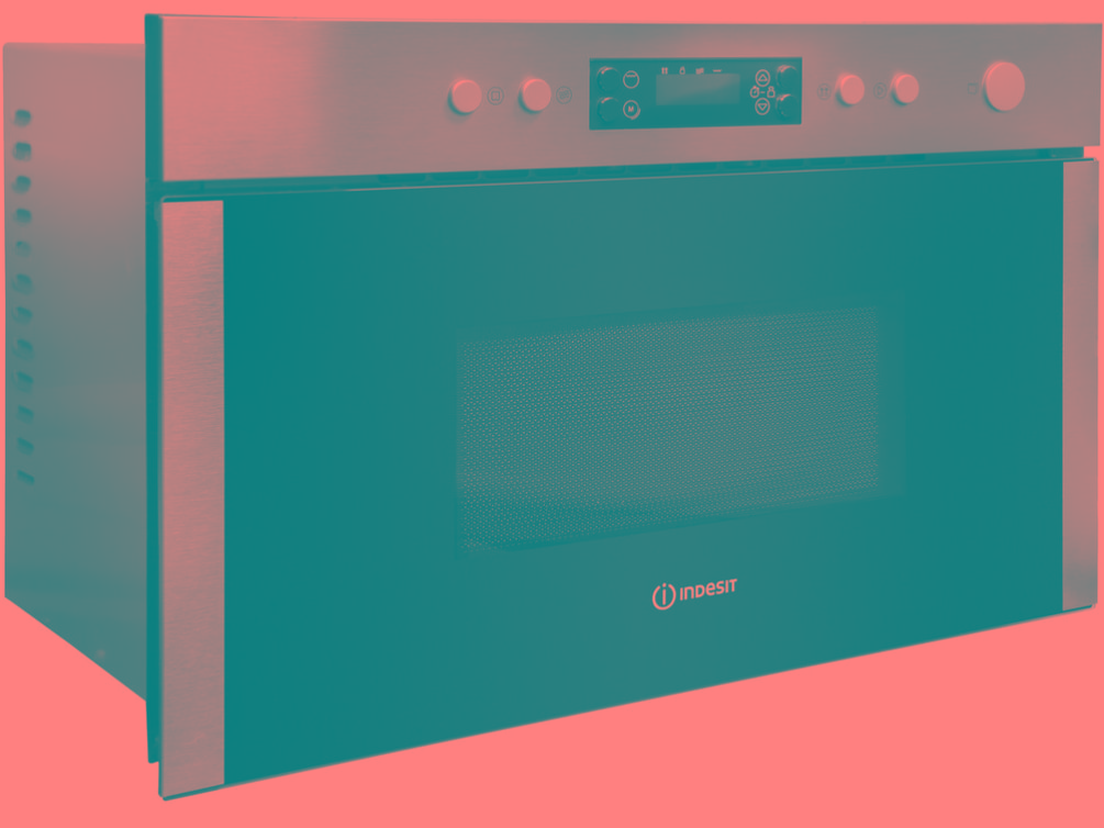 Micro ondes Grill Encastrable INDESIT 750W 22L Inox - MWI5213IX