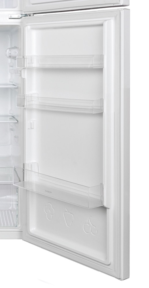 Réfrigérateur congélateur haut CANDY 211L Froid statique Blanc - CDG1S514EW