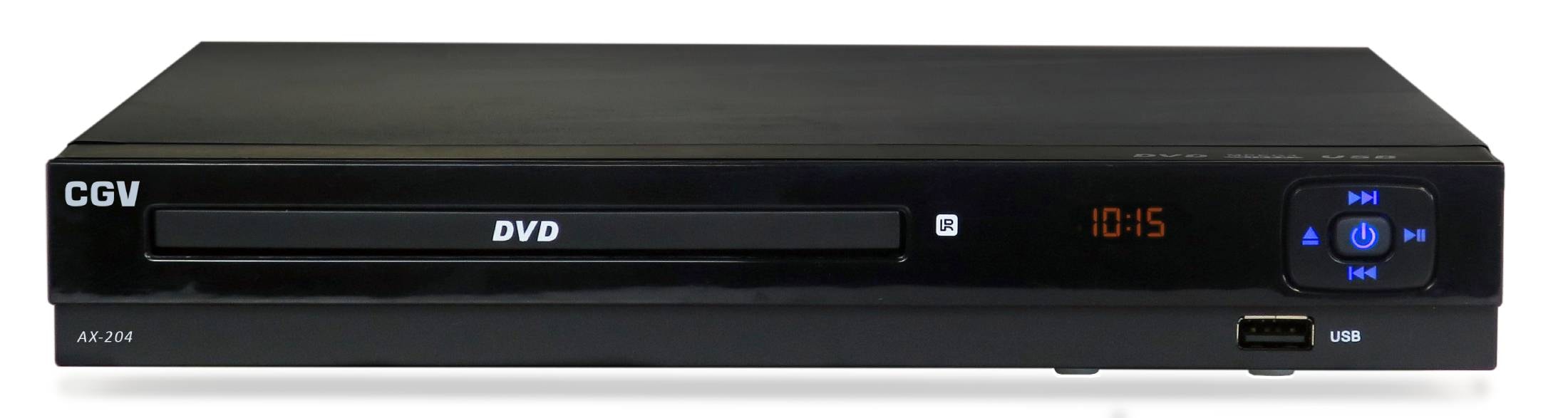 Lecteur de DVD CGV Upscaling 1080p HDMI USB Noir AX-204