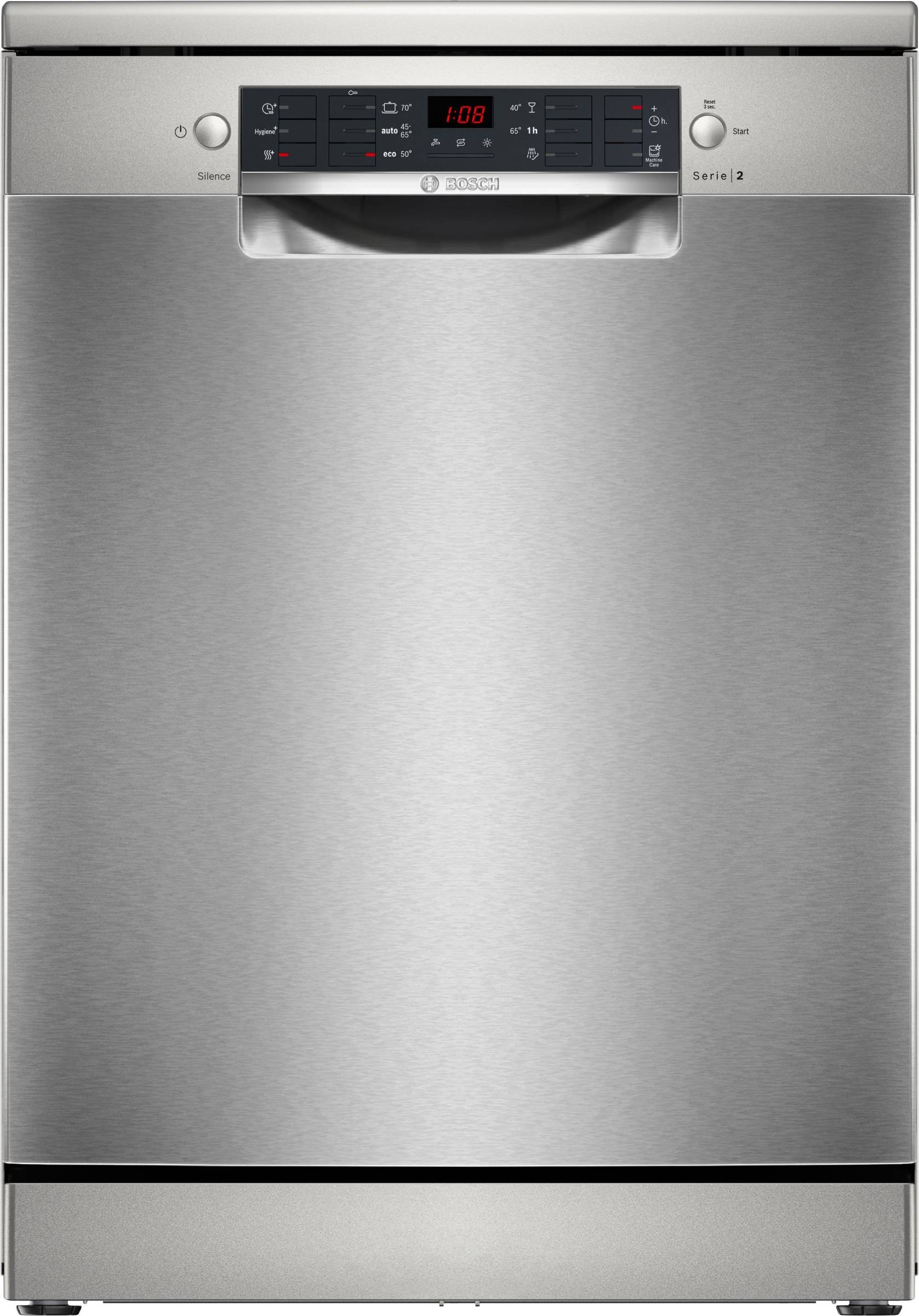 Lave vaisselle 60 cm BOSCH Eco Silence Drive 12 couverts 48dB Inox SMS26AI01F