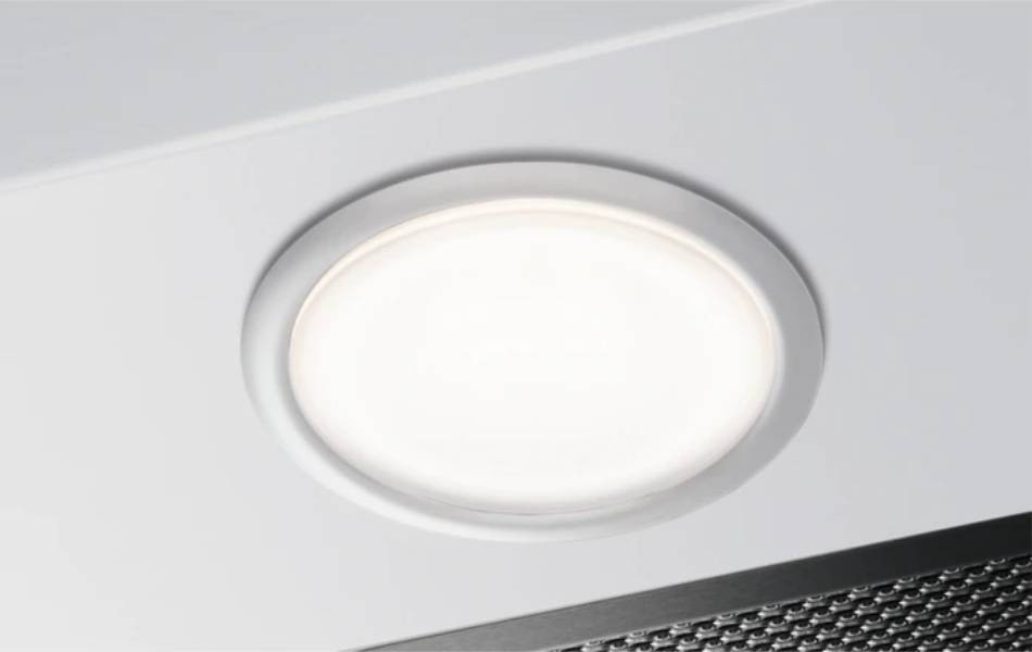 Hotte decorative murale ELECTROLUX Serie 600 LedSpot 60cm Blanc - EFTD26W
