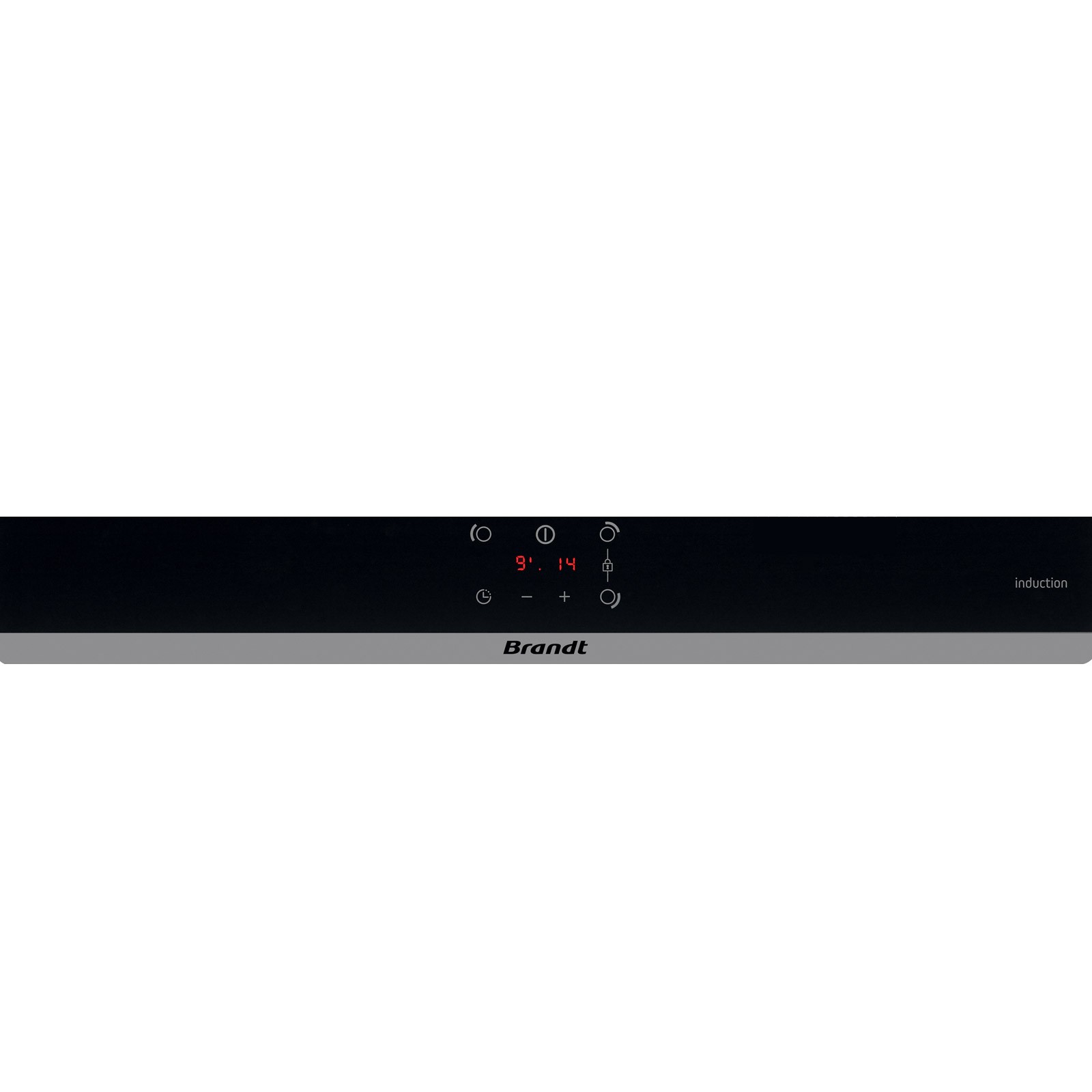 Plaque induction BRANDT 3 foyers 60cm 2400W Noir - BPI6362B