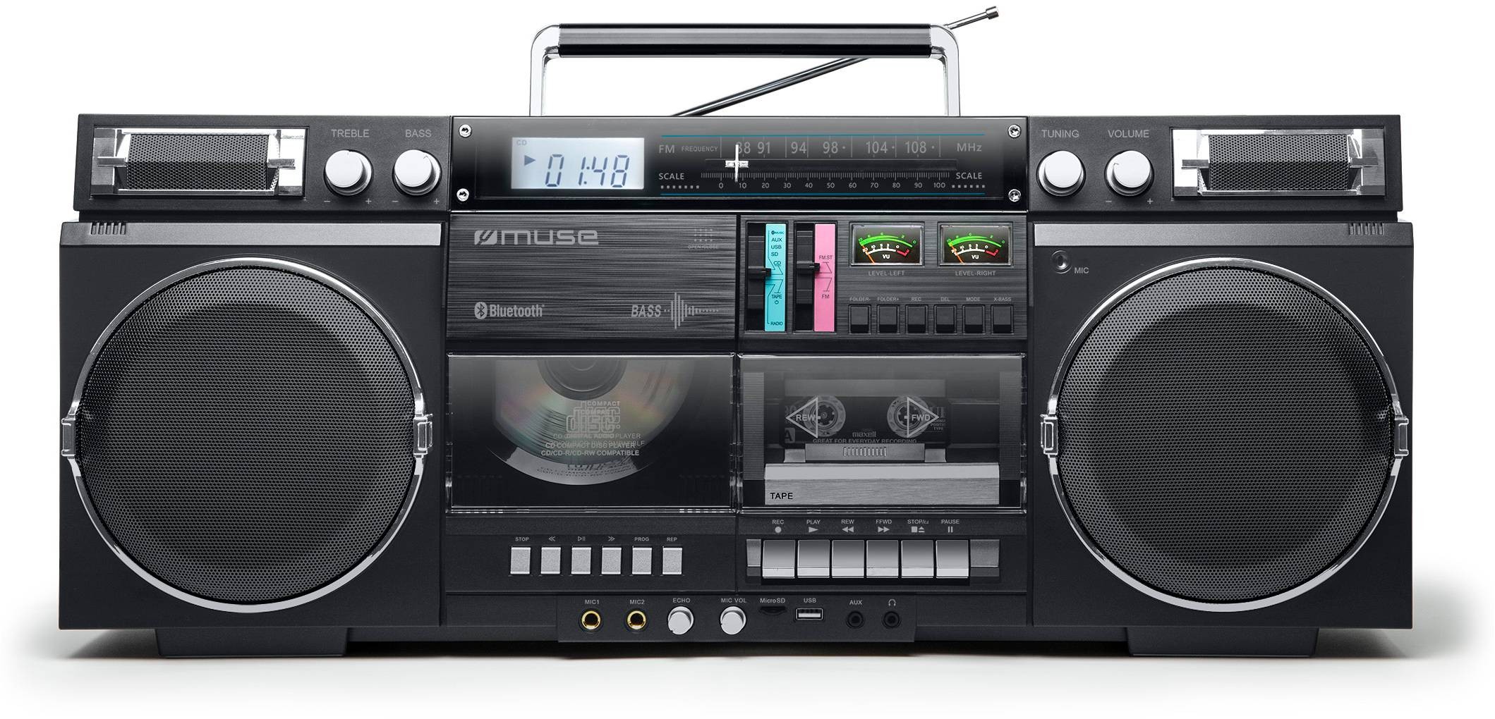 Micro chaîne hifi sans fil MUSE  M-380GB
