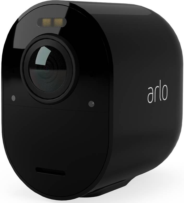 Caméra de surveillance ARLO 4K Sans fil 180° Projecteur Sirène Noir - VMC5040B-200EUS