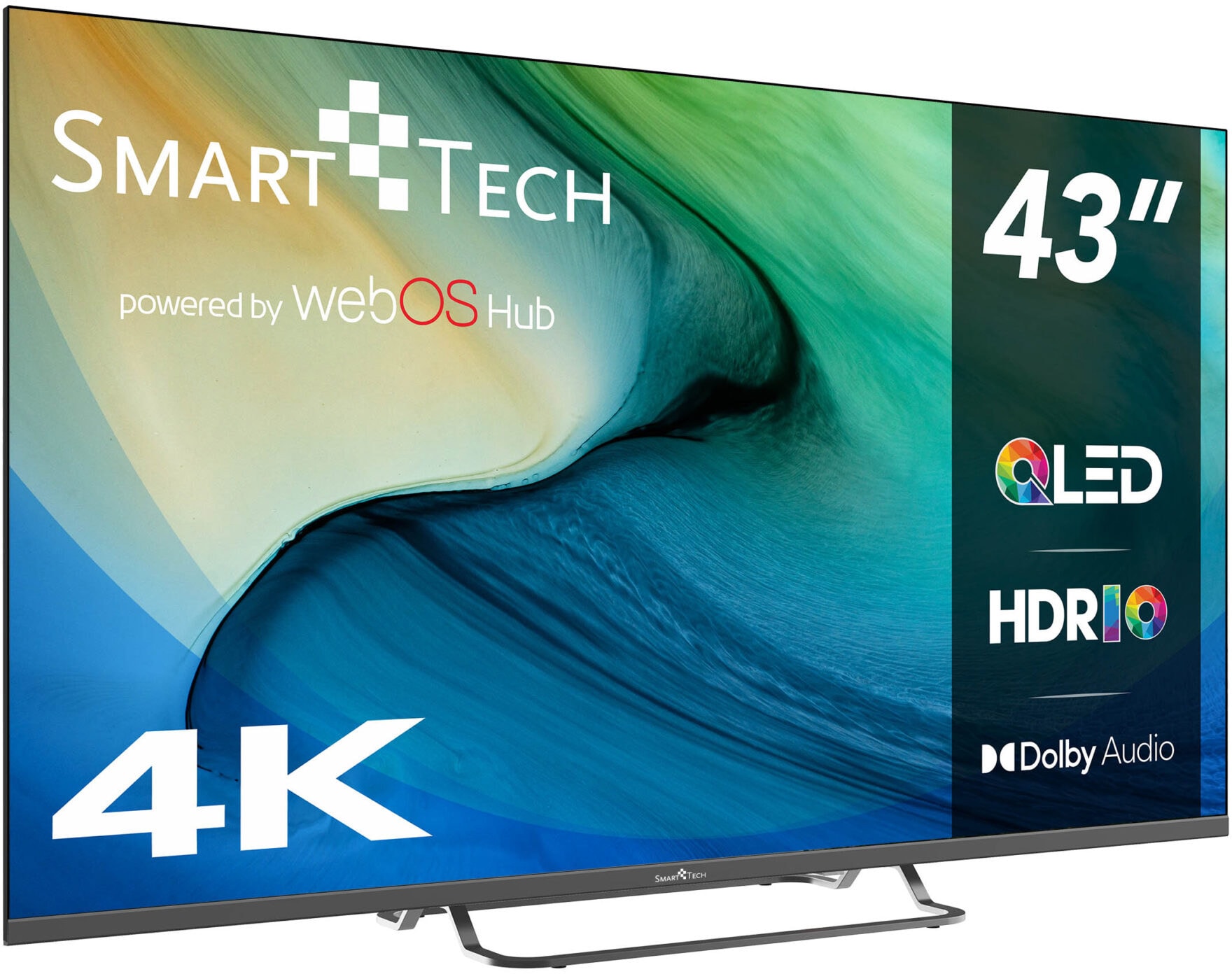 TV QLED 4K 108 cm SMART TECH - 43QW02V TV QLED 4K 108 cm SMART TECH - 43QW02V