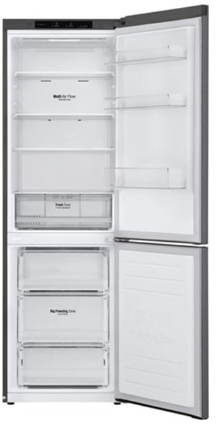 LG Réfrigérateur congélateur bas No Frost Door Cooling 341L Gris - GBP30DSLZN
