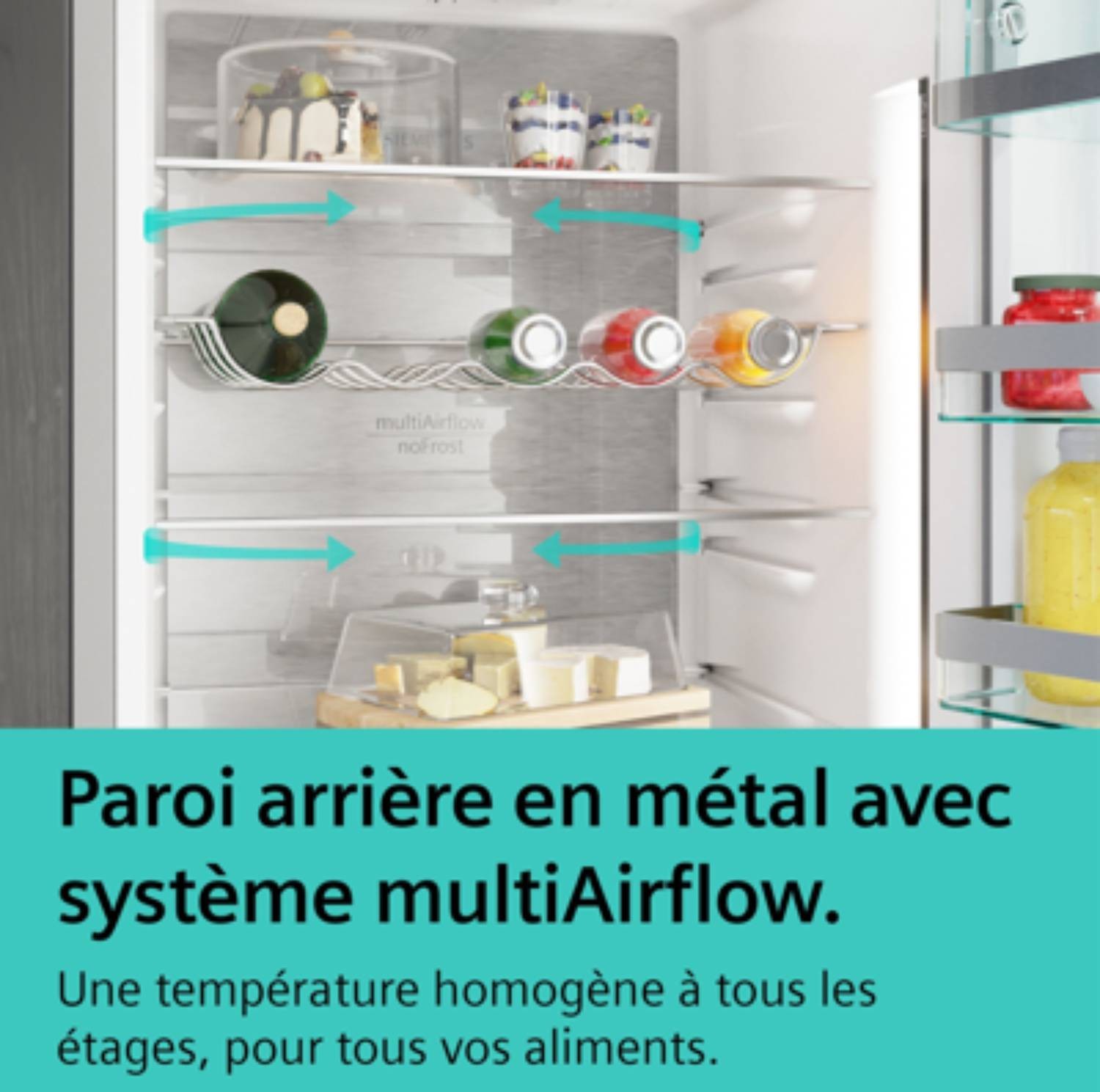 Réfrigérateur congélateur bas SIEMENS IQ500 Twin No Frost 363L Inox - KG39NAXCF Réfrigérateur congélateur bas SIEMENS IQ500 Twin No Frost 363L Inox - KG39NAXCF