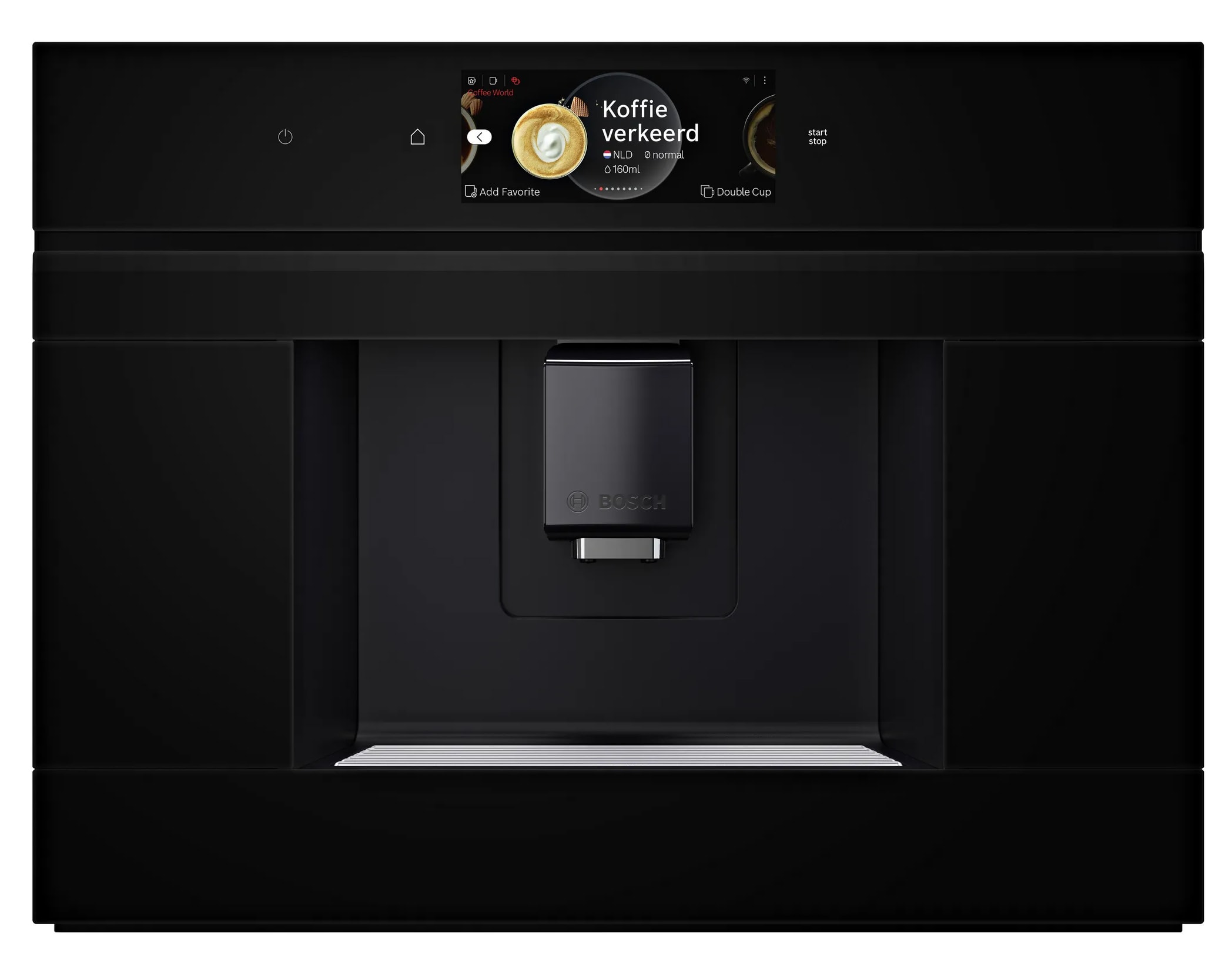 Expresso encastrable BOSCH Bac à lait intégré 2.4L 500g Noir CTL7181B0
