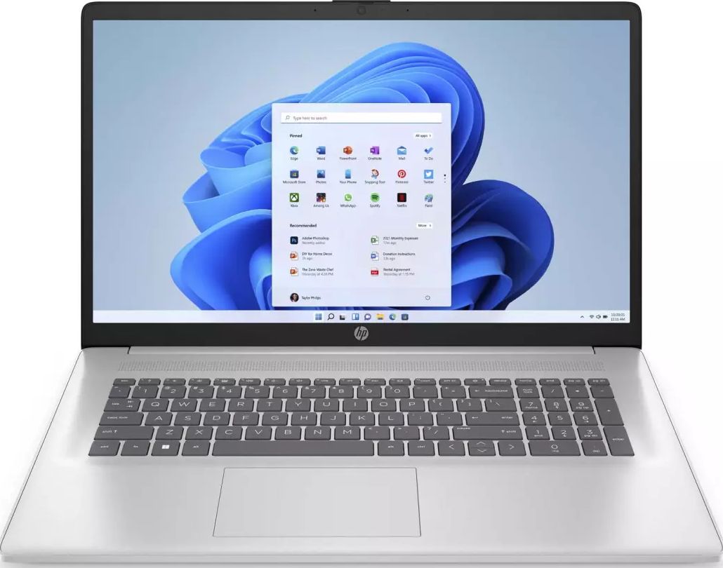 PC portable 17 pouces HP 17,3" Ryzen 5 16Go 512Go Argent 17-CP2053NF