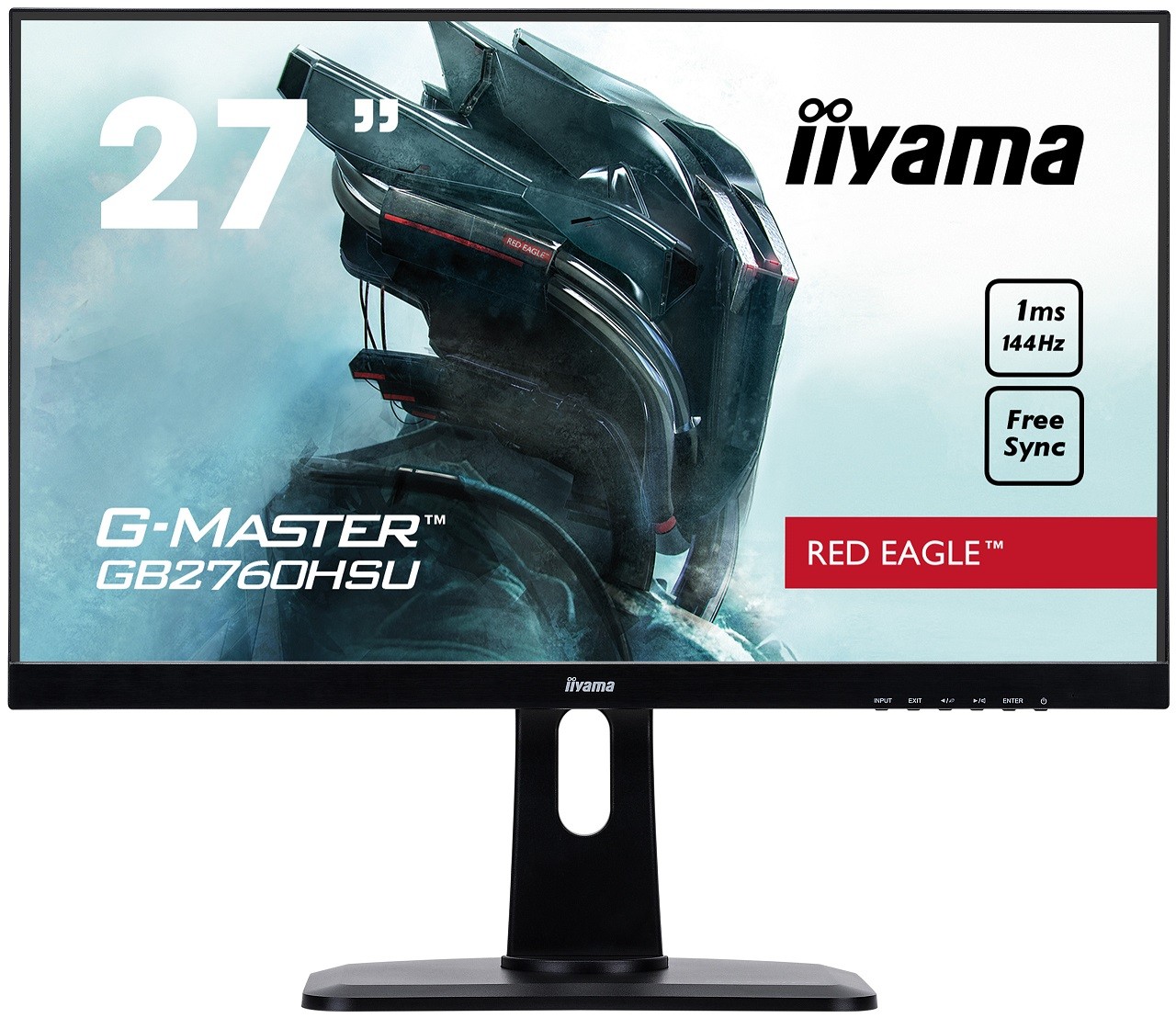Ecran 27 pouces Full HD IIYAMA - GB2760HSU-B1 Ecran 27 pouces Full HD IIYAMA - GB2760HSU-B1