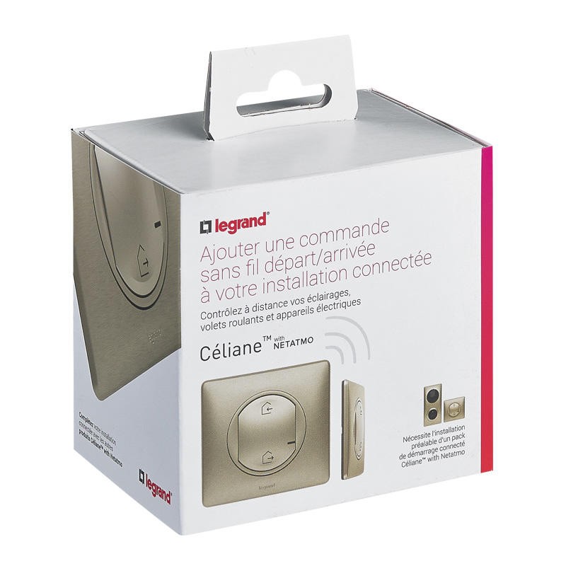 LEGRAND Interrupteur mural LEG-064873-TITANE