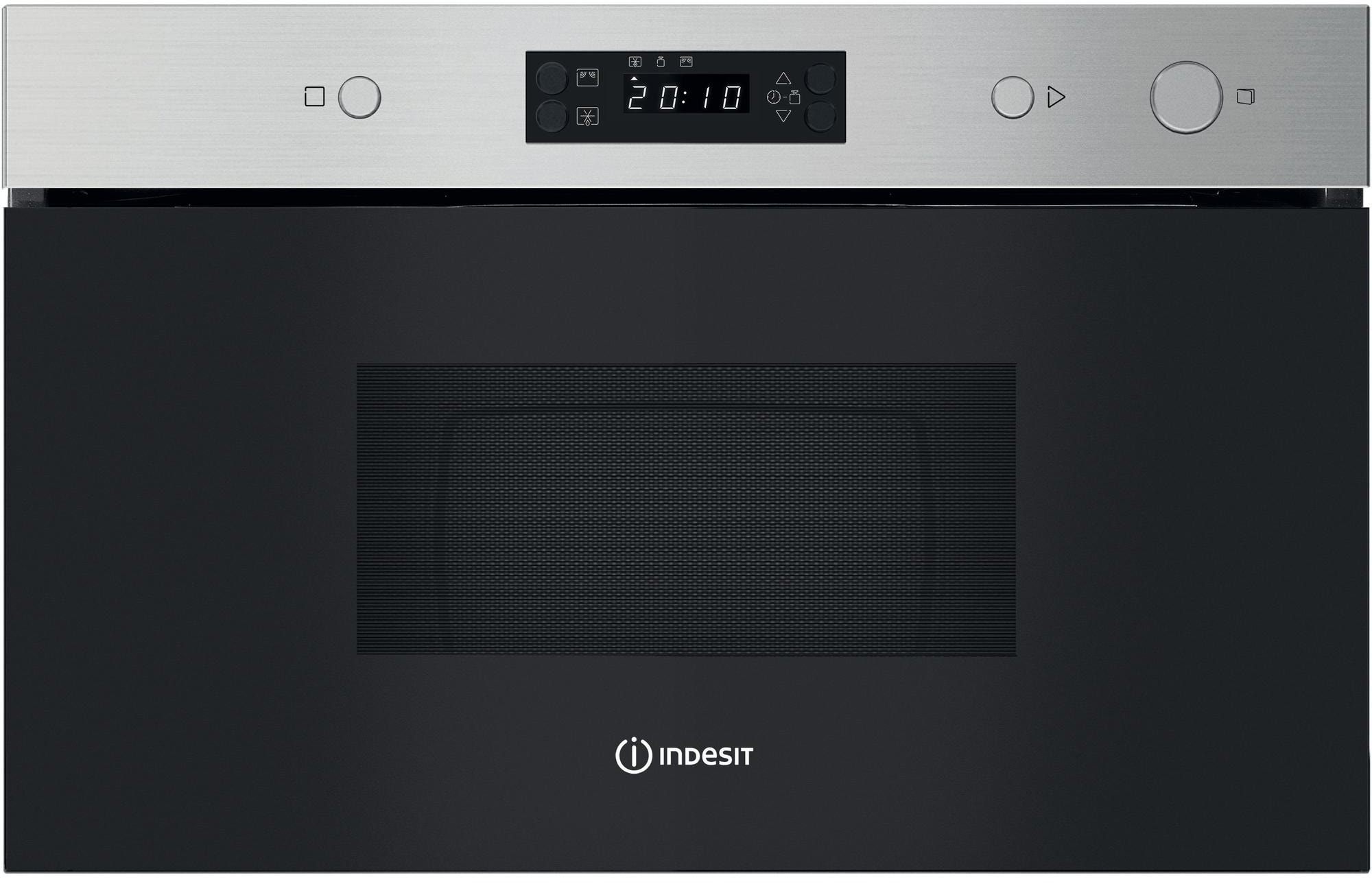 Micro ondes Encastrable INDESIT 750W 22L Noir IMK11X