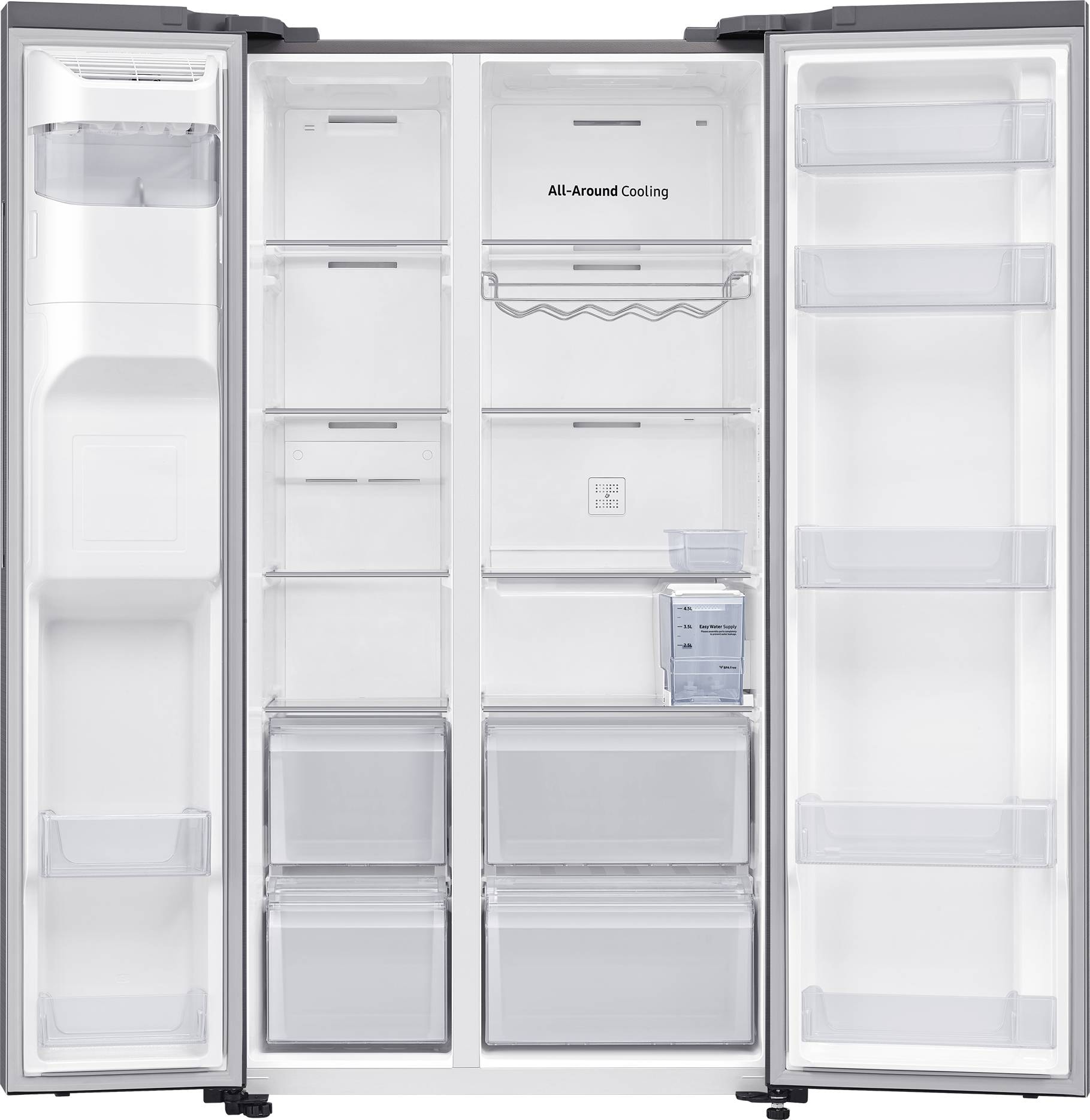Réfrigérateur side by side SAMSUNG , Froid ventilé, 635L, Inox - RS64DG53R3S9 Réfrigérateur side by side SAMSUNG , Froid ventilé, 635L, Inox - RS64DG53R3S9