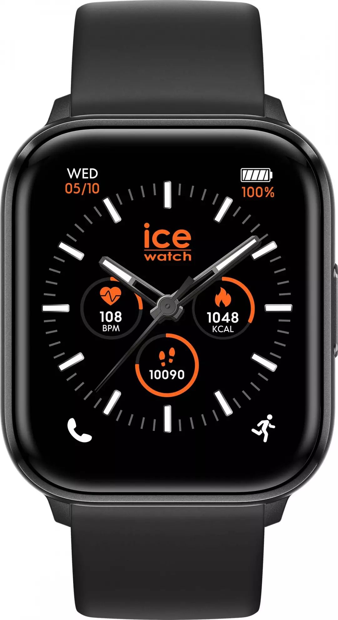 Montre connectée GPS ICE WATCH Ice Fit 38mm Bluetooth Noir ICEFITBK