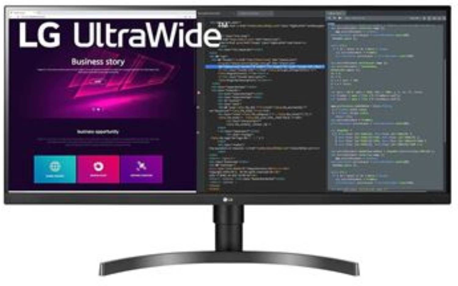 LG Ecran 34 pouces Ultra Wide FHD 34WN750-B