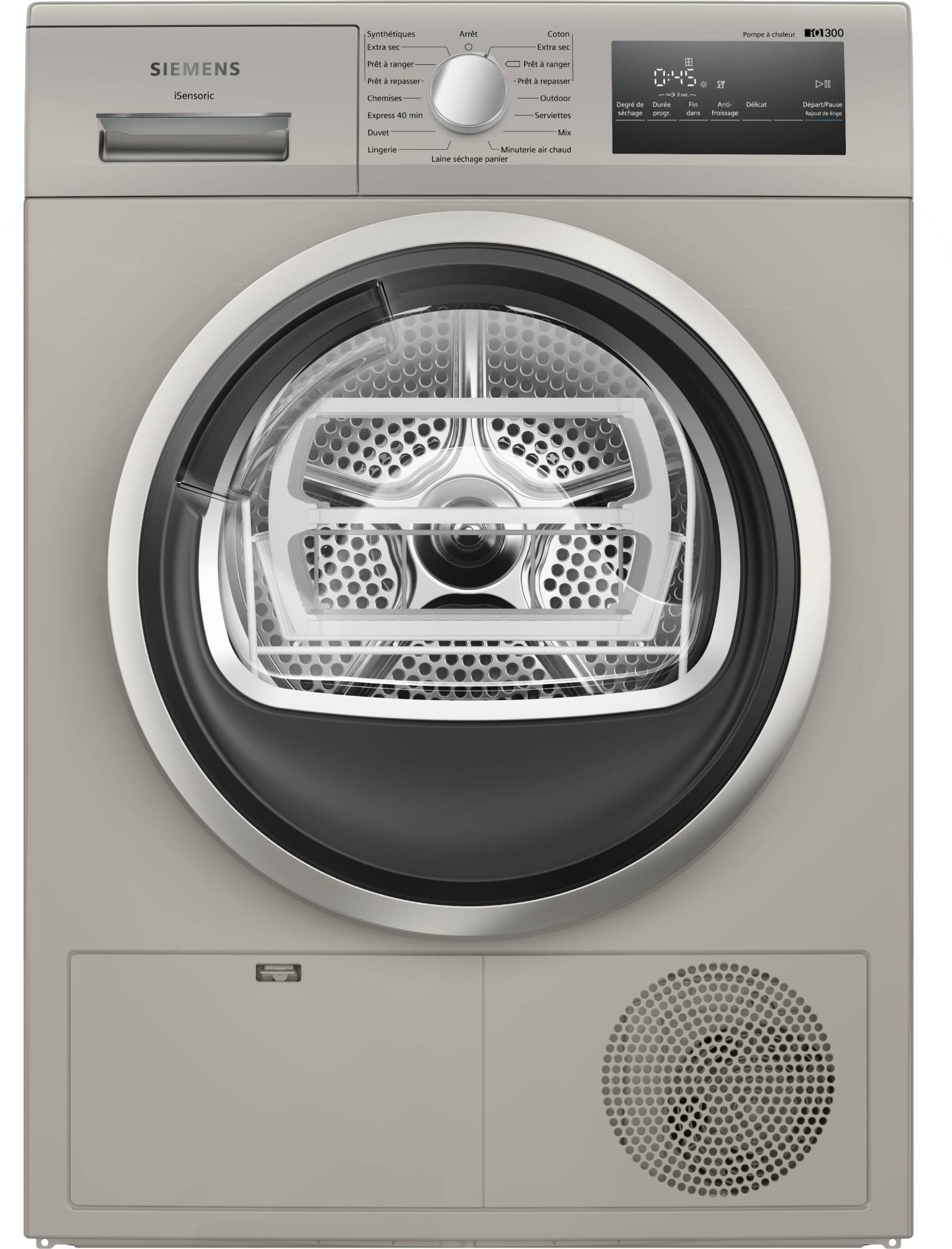 SIEMENS Sèche linge Condensation iQ300 AutoDry 8kg  WT45HVX1FR