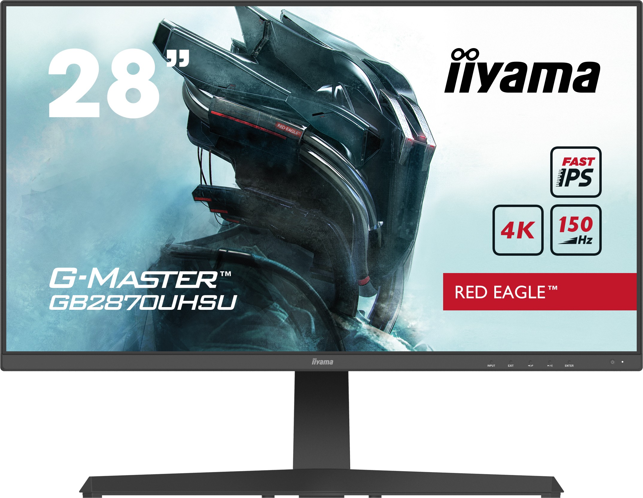 Ecran PC Gamer 28 pouces IIYAMA G-Master IPS 1ms - GB2870UHSU-B1 Ecran PC Gamer 28 pouces IIYAMA G-Master IPS 1ms - GB2870UHSU-B1