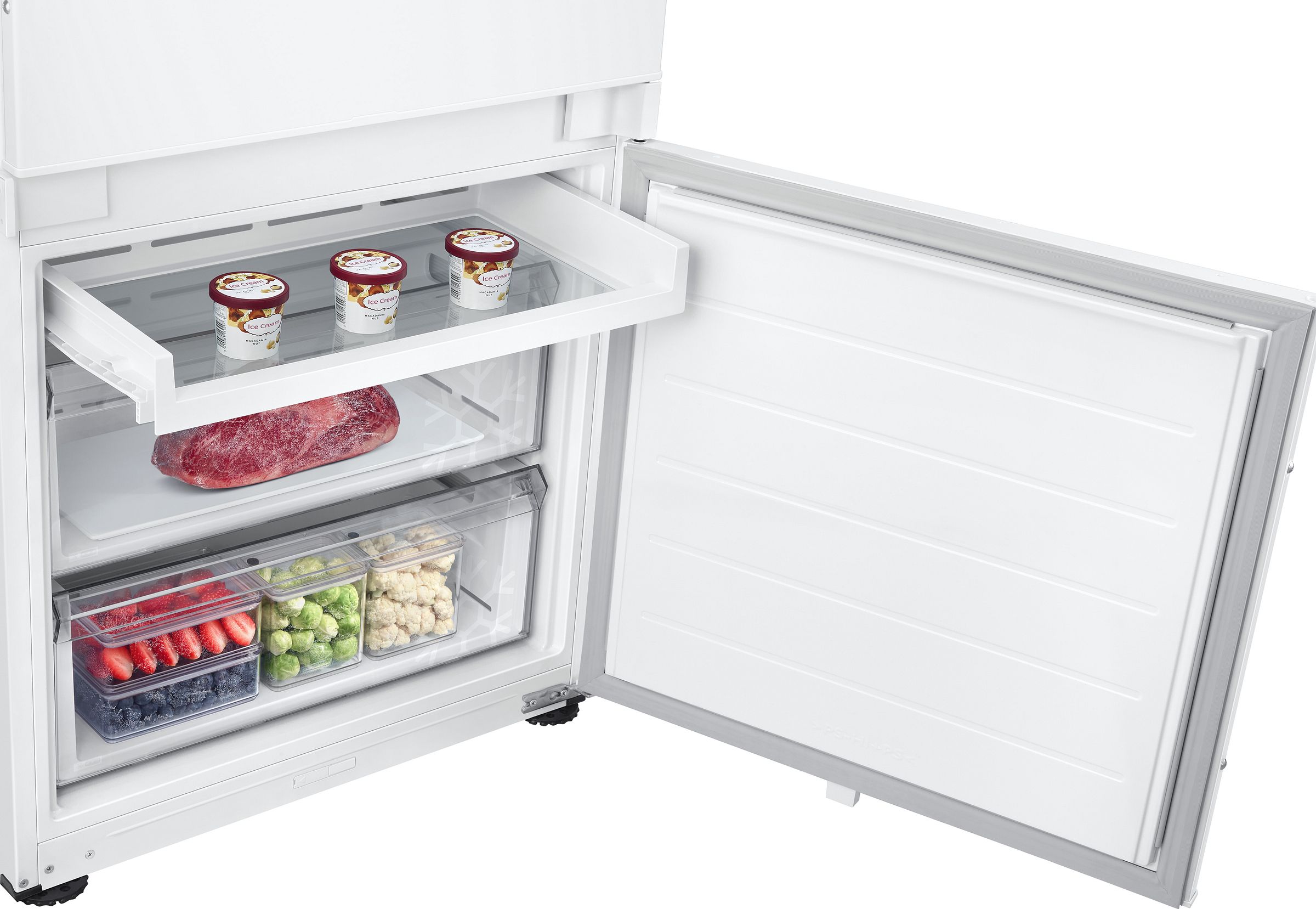 Réfrigérateur congélateur encastrable SAMSUNG 389L No Frost Blanc - BRB38G705EWW
