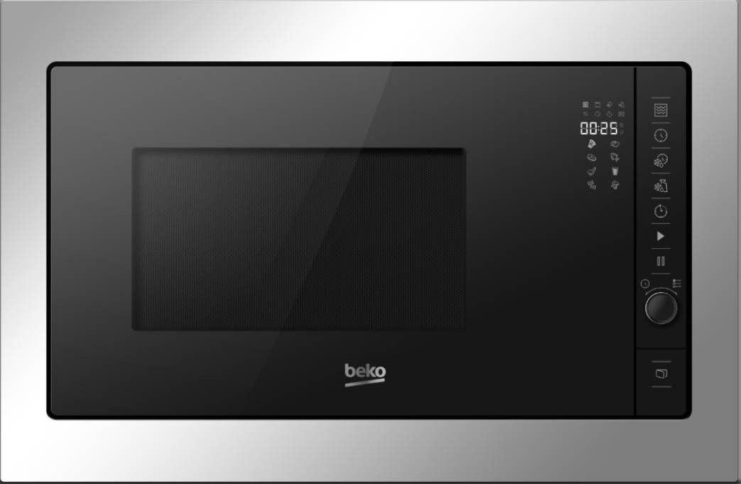 BEKO Micro ondes Encastrable 1000W 25L Inox  BMGB25332BG