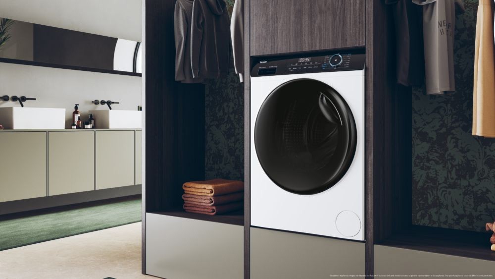 Lave linge sechant Frontal HAIER , 1400 trs/mn, 8/5 Kg, Blanc - HWD80-B14939-FR Lave linge sechant Frontal HAIER , 1400 trs/mn, 8/5 Kg, Blanc - HWD80-B14939-FR