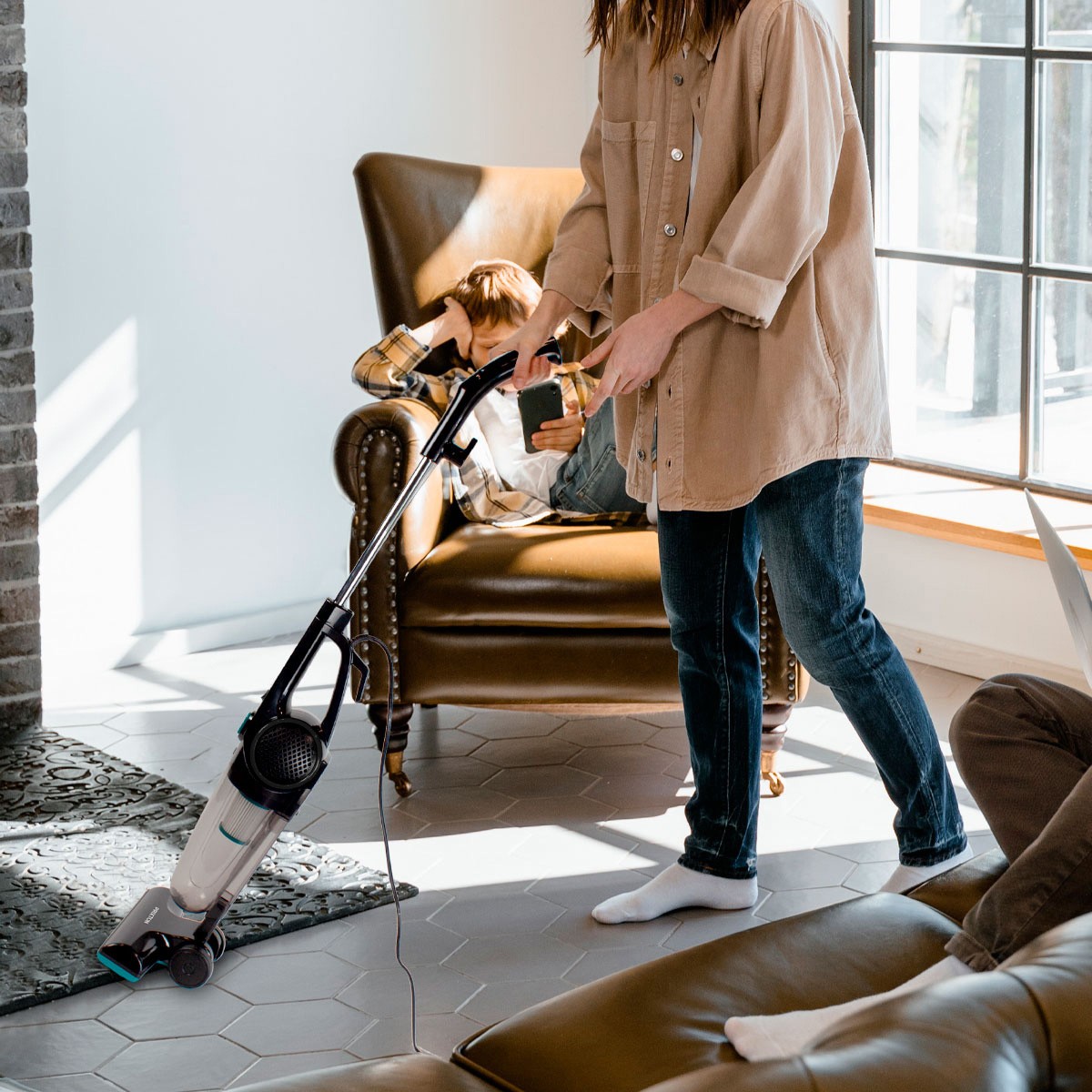 Aspirateur balai PRIXTON Thunder Noir - THUNDERBLACK Aspirateur balai PRIXTON Thunder Noir - THUNDERBLACK