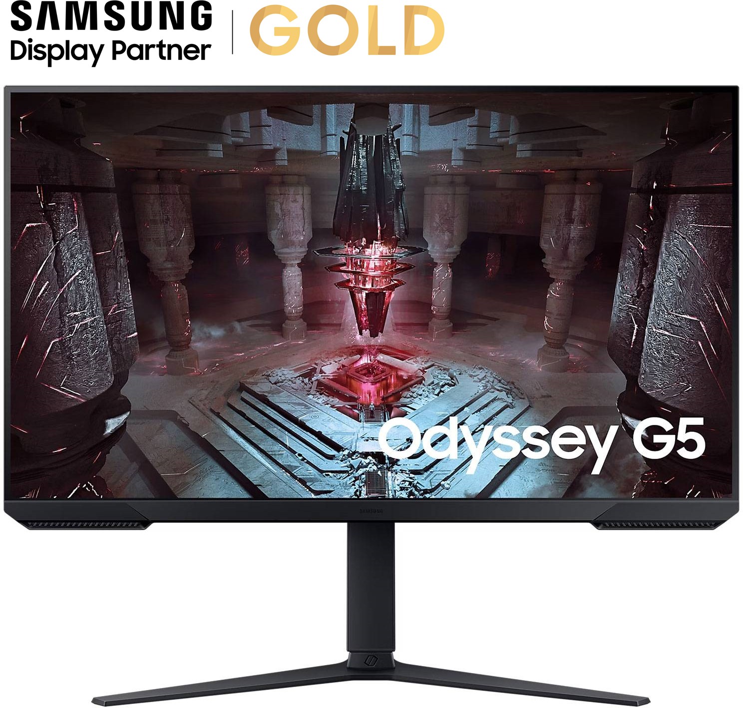 SAMSUNG Ecran PC Gamer 27 pouces Odyssey G5 165Hz 1ms - LS27CG510EUXEN