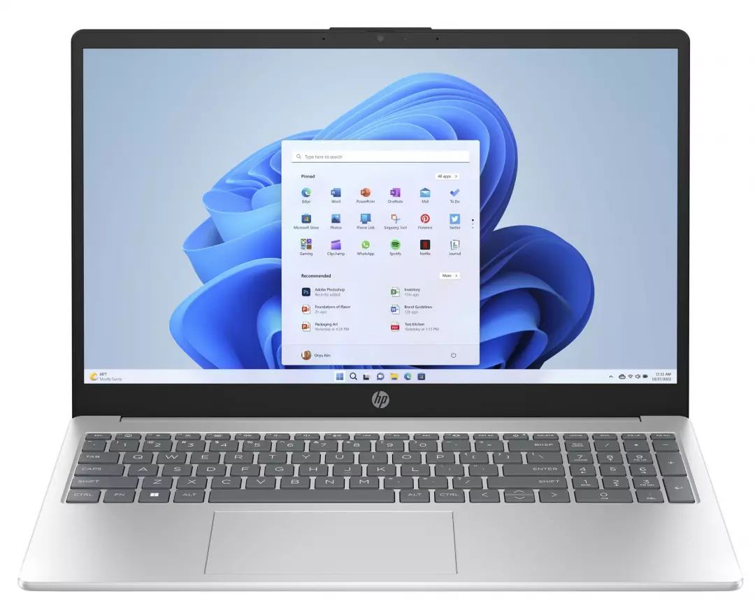 PC portable 15 pouces HP 15.6" i3 8Go 512Go Argent 15-FD0059