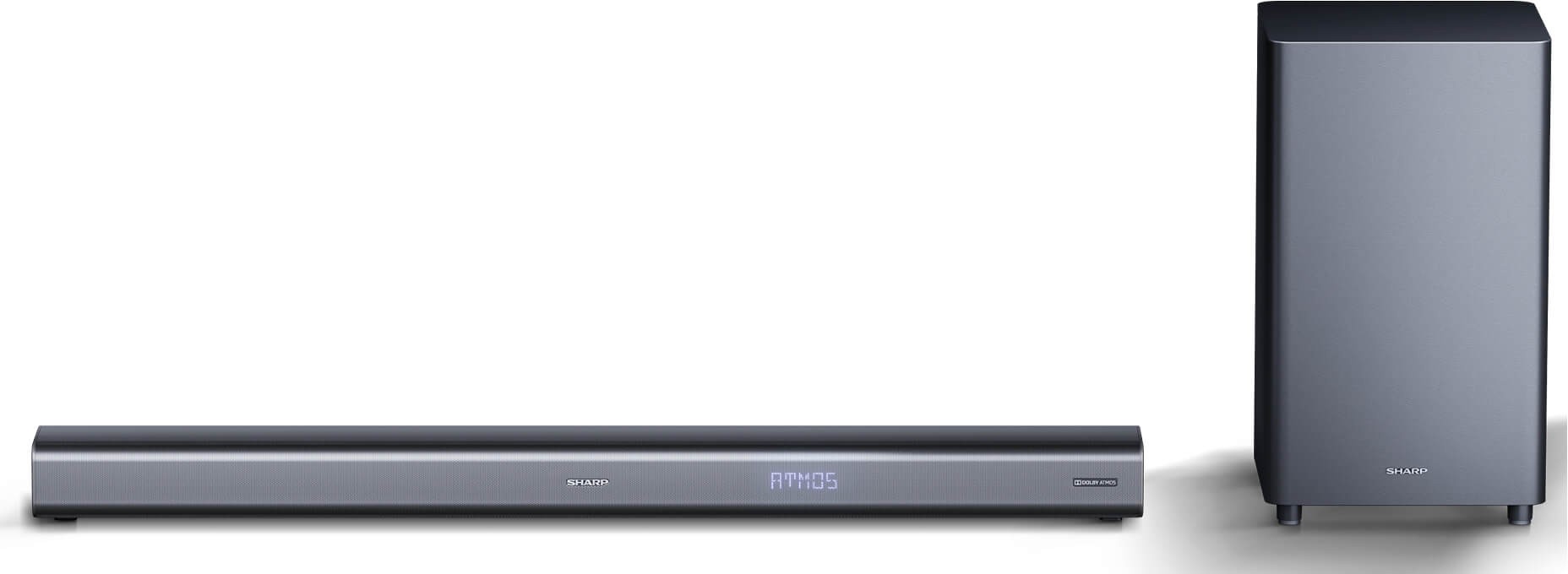 SHARP Barre de son 3.1 avec caisson de basse sans fil Dolby Atmos 440W HTSBW460 SHARP Barre de son 3.1 avec caisson de basse sans fil Dolby Atmos 440W HTSBW460