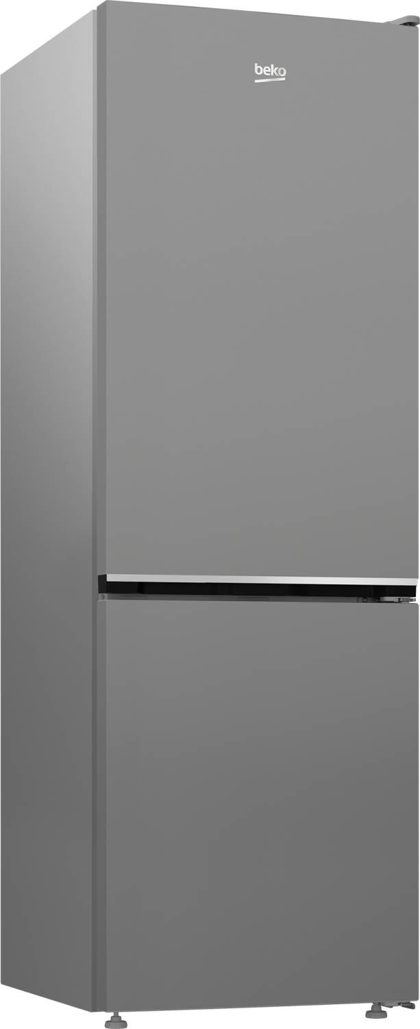 BEKO Réfrigérateur congélateur bas AeroFlow NoFrost 301L Gris - B1RCNA344S