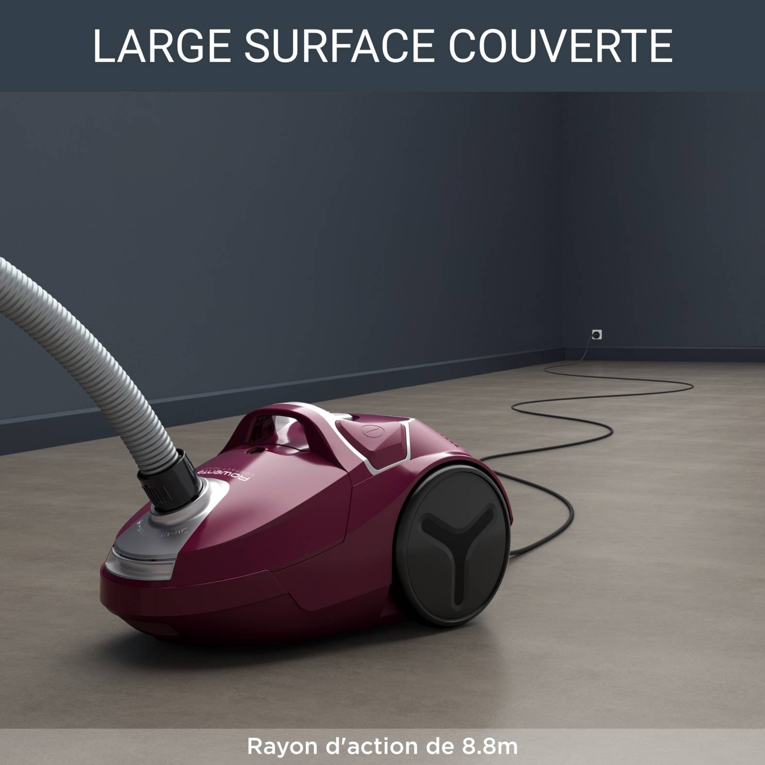 Aspirateur traîneau ROWENTA Compact Power Home & Car - RO3969EA Aspirateur traîneau ROWENTA Compact Power Home & Car - RO3969EA