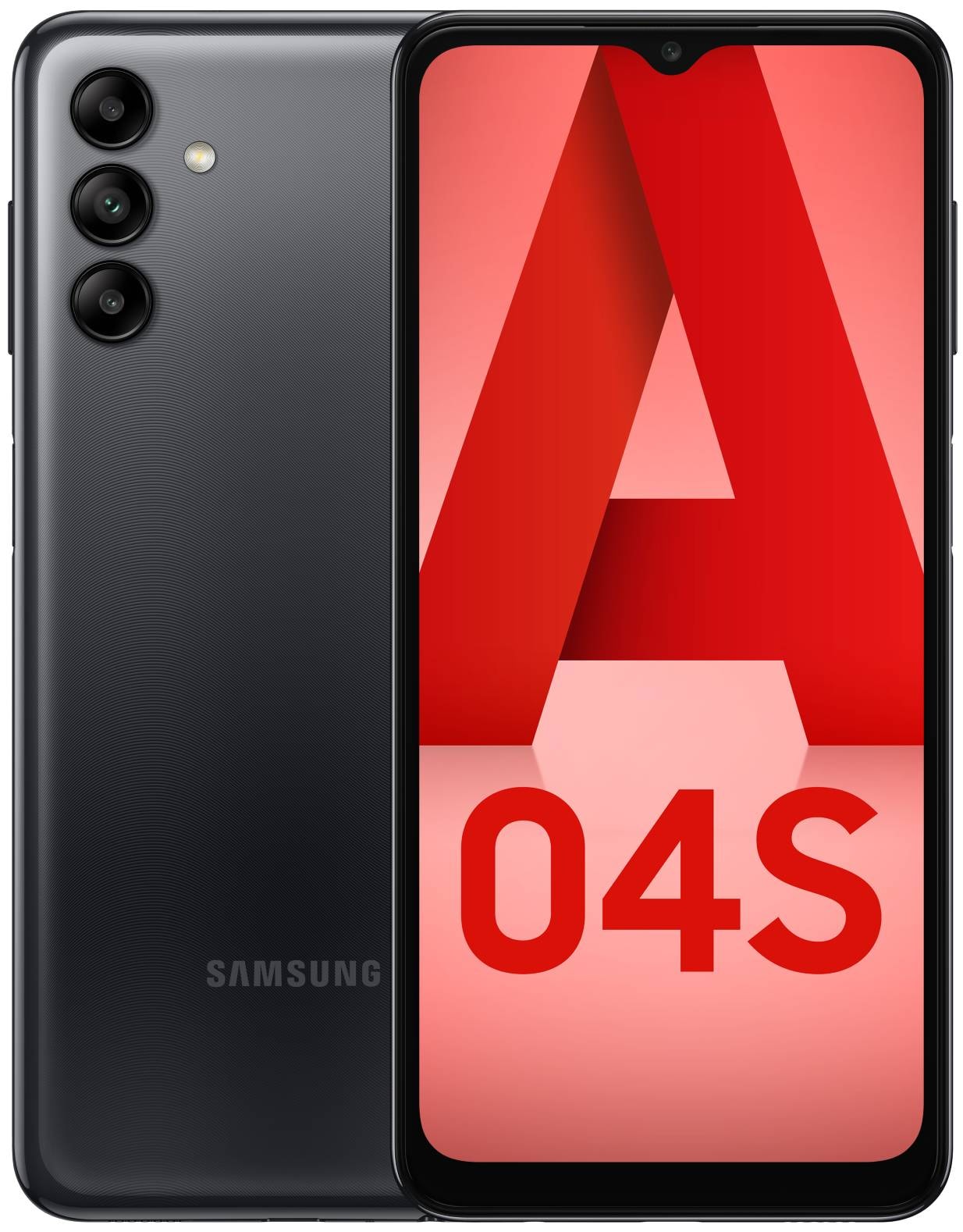 SAMSUNG Smartphone Galaxy A04S 4G 32Go Noir  GALAXY-A04S-NOIR-EU