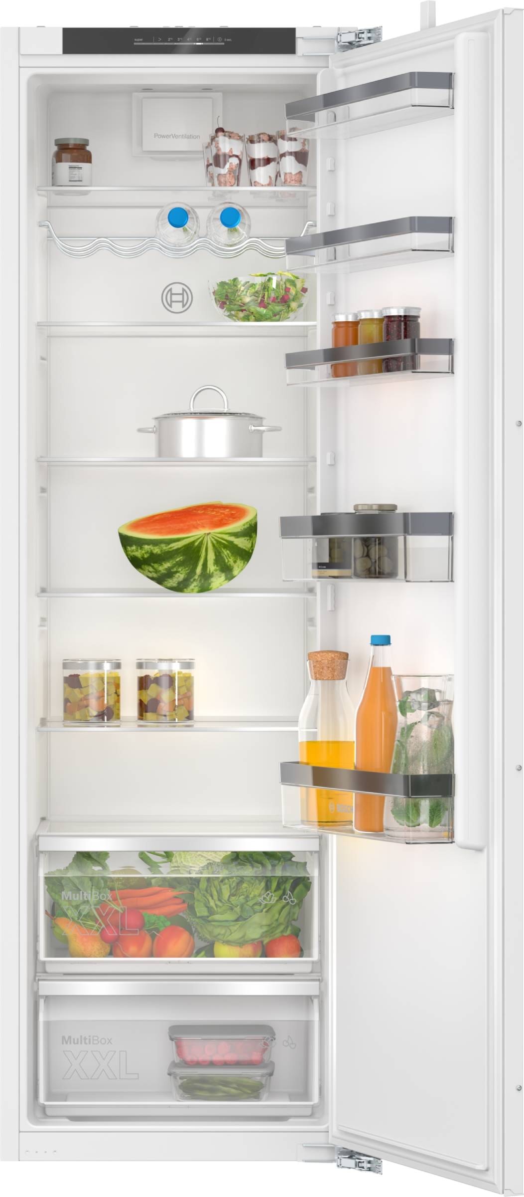 Réfrigérateur encastrable 1 porte BOSCH 310L Froid statique KIR81VFE0