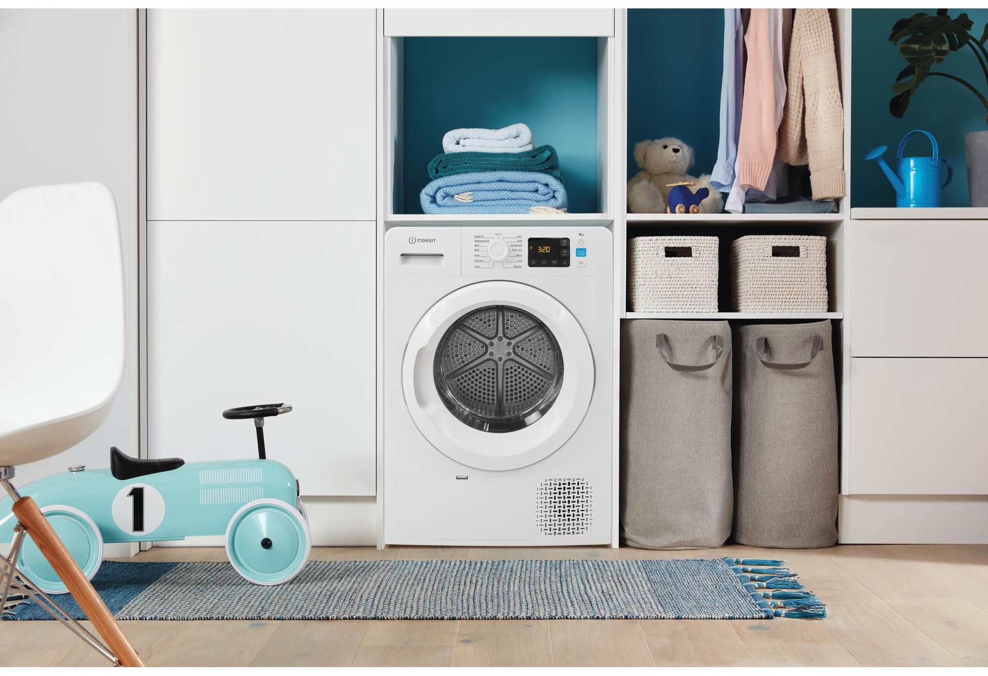 Sèche-linge pompe à chaleur INDESIT - YTM1182XFR Sèche-linge pompe à chaleur INDESIT - YTM1182XFR