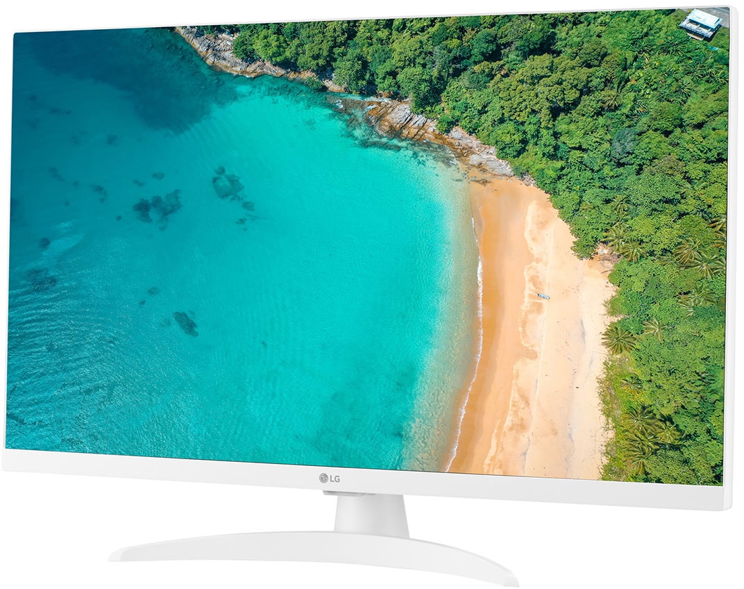TV LED Full HD 69 cm LG IPS, Smart TV, 27", Blanc - 27TQ615S-WZ TV LED Full HD 69 cm LG IPS, Smart TV, 27", Blanc - 27TQ615S-WZ