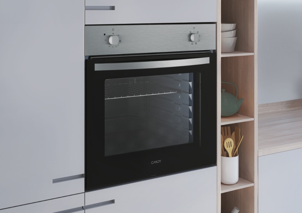 Four encastrable émail lisse CANDY 70L Inox - FIDCX100 Four encastrable émail lisse CANDY 70L Inox - FIDCX100