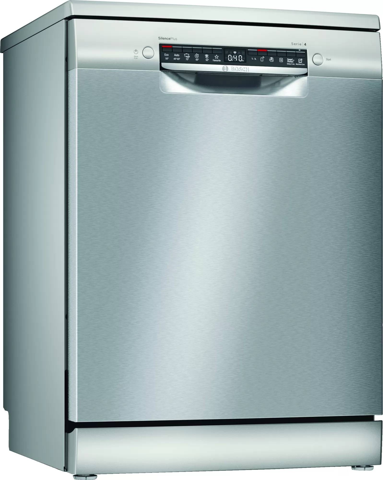 BOSCH Lave vaisselle 60 cm Série 4 Home Connect Efficient Dry 44dB 12 couverts - SMS4ETI14E