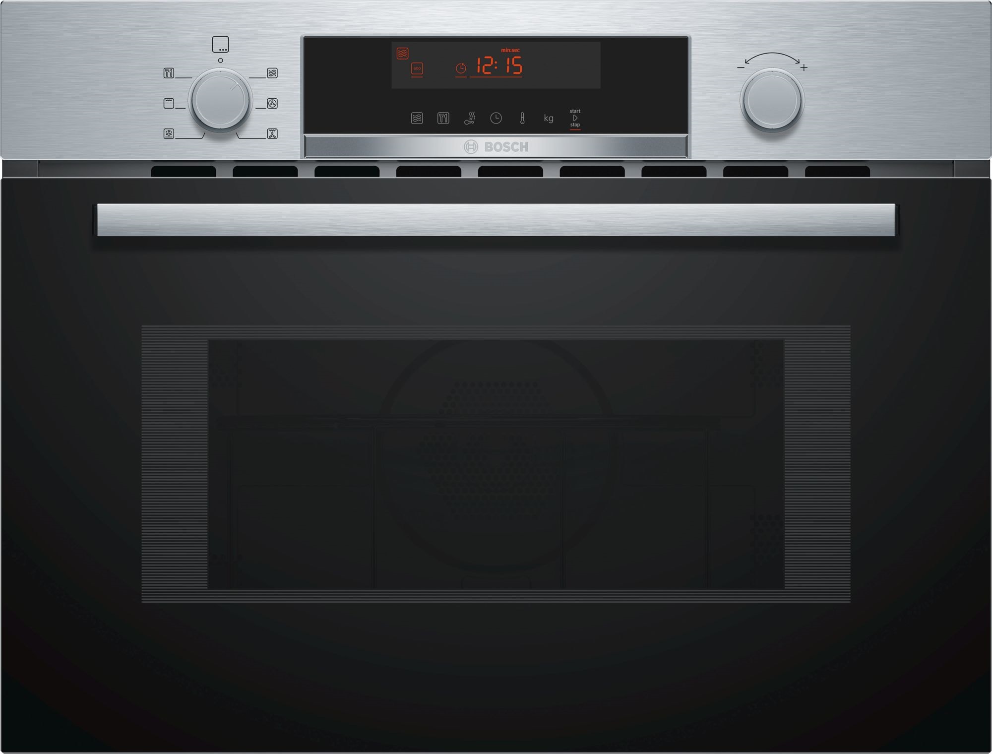 Four combiné micro-ondes BOSCH Chaleur pulsée 44L Inox CMA583MS0