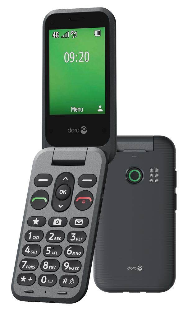 Téléphone mobile DORO Leva E20 4G 128Mo Noir LEVAE20GRAPHITE