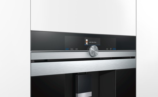 Expresso encastrable SIEMENS automatique iQ700 Home Connect Inox - CT636LES6