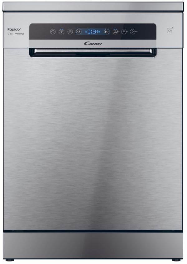 Lave vaisselle 60 cm CANDY Connecté 16 couverts 44dB Gris CF6C4F0X