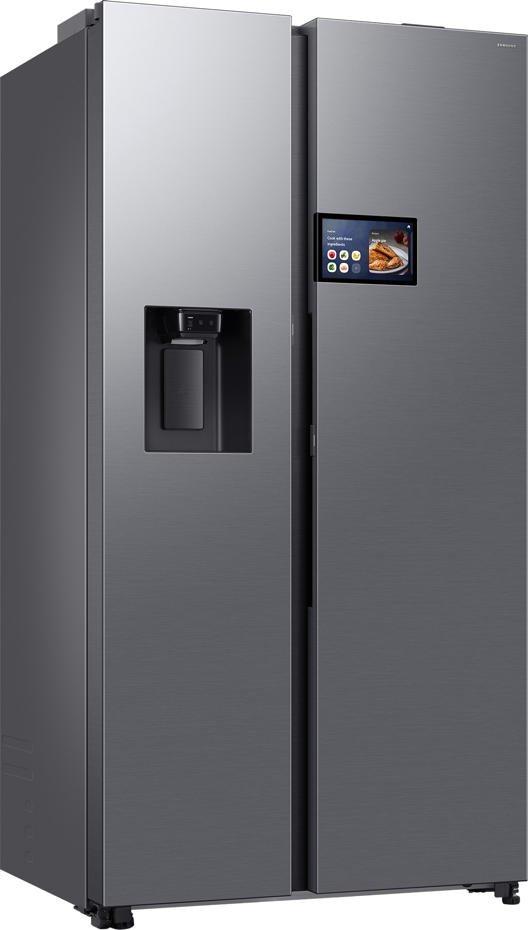 Réfrigérateur side by side SAMSUNG Froid ventilé intégral, 621L, Gris - RS90F64EET