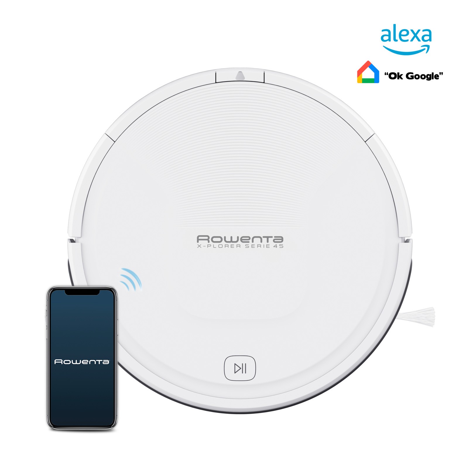 ROWENTA Aspirateur robot RR8227WH ROWENTA Aspirateur robot RR8227WH
