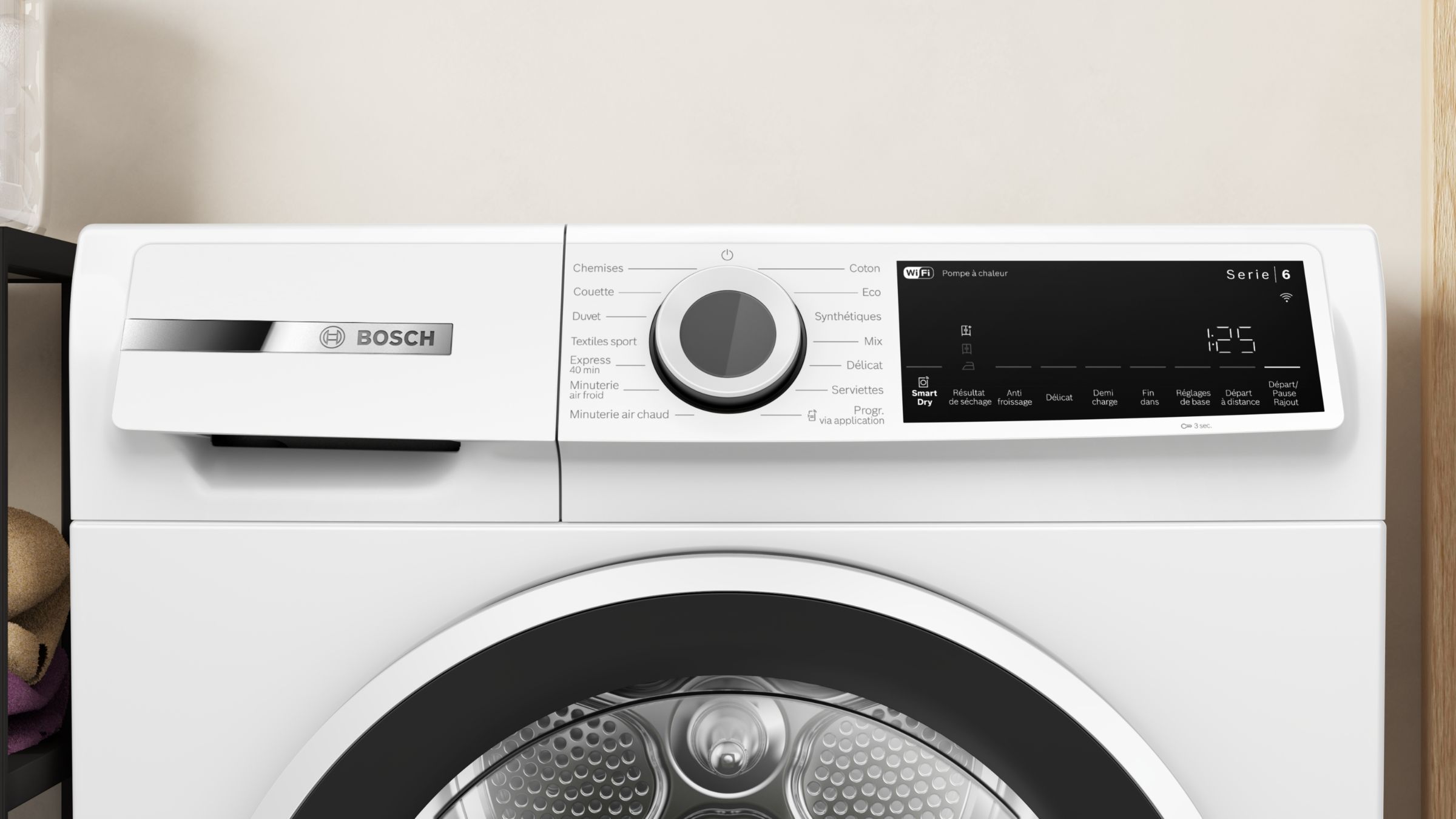 Sèche-linge pompe à chaleur BOSCH  - WQJ23202FR