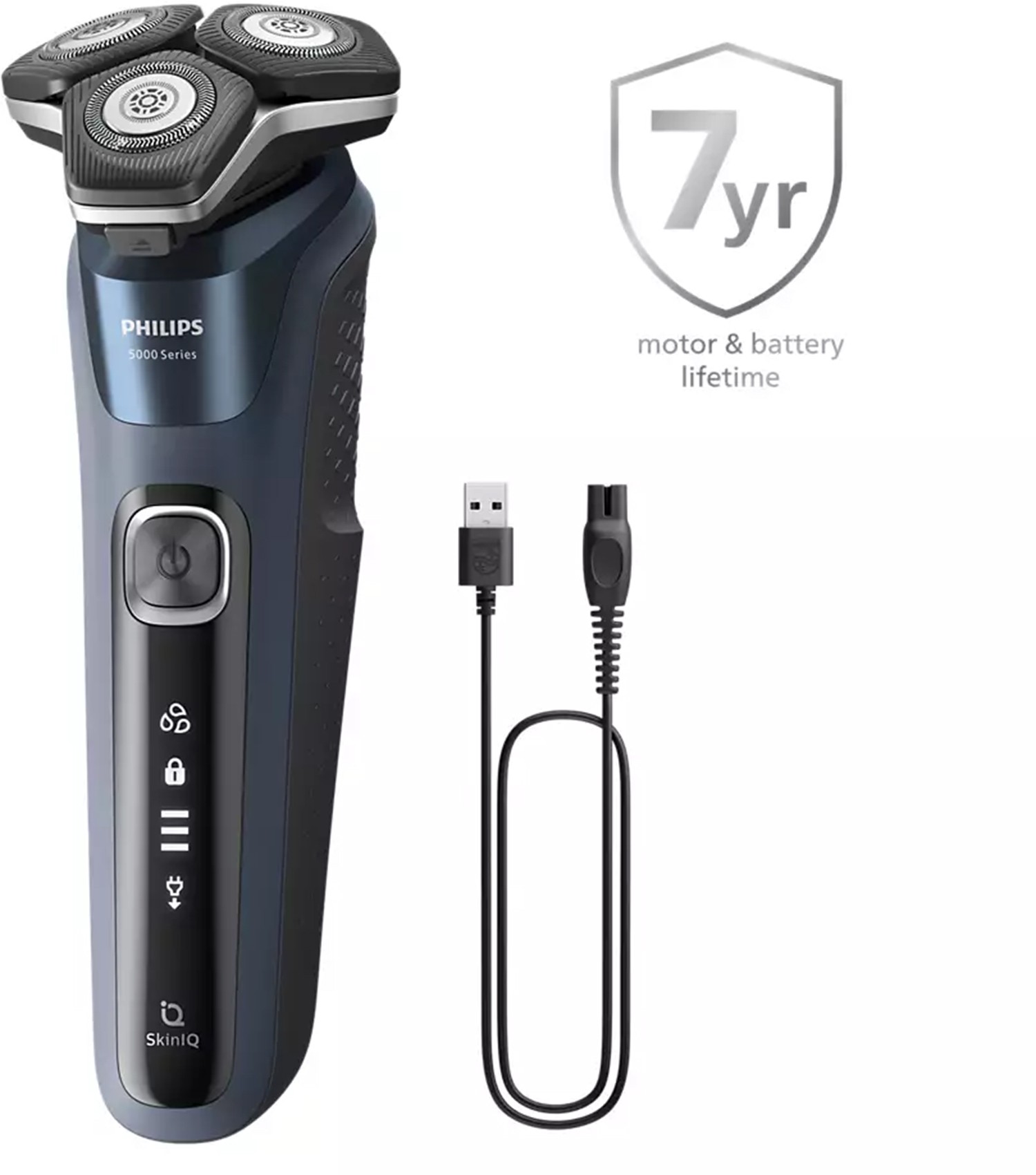 Rasoir électrique PHILIPS 100 % étanche technologie SkinIQ - S5887/50